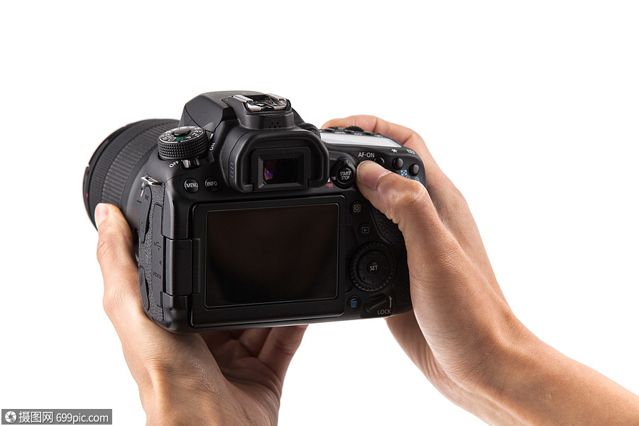 手持相机拍摄单反镜头