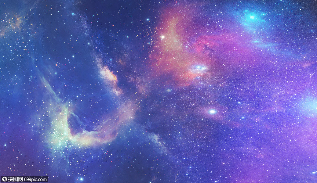 梦幻星空星球星辰图片