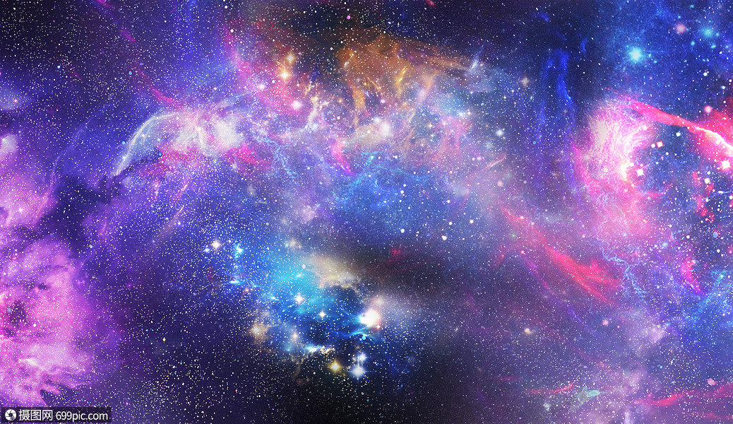 梦幻星空繁星夜空图片