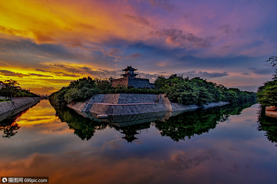 西安城墙西北角