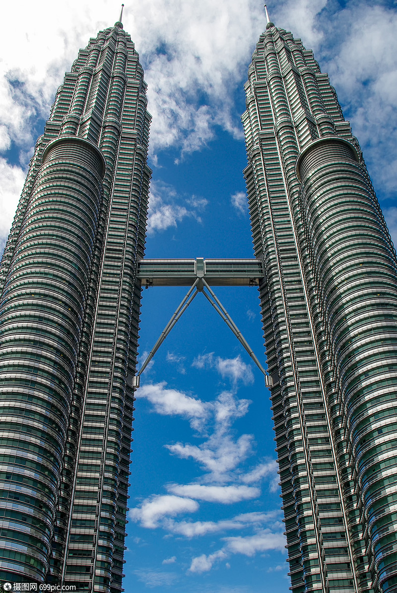 马来西亚吉隆坡双子塔地标地标建筑