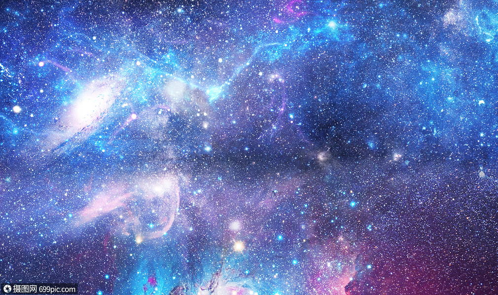 梦幻星空繁星星系图片