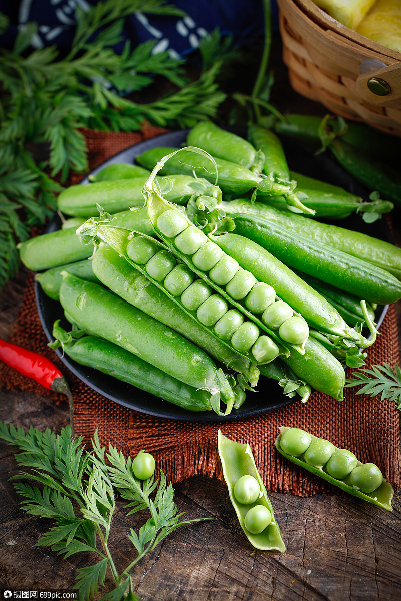 新鲜豆米绿色农家豆新鲜蔬菜