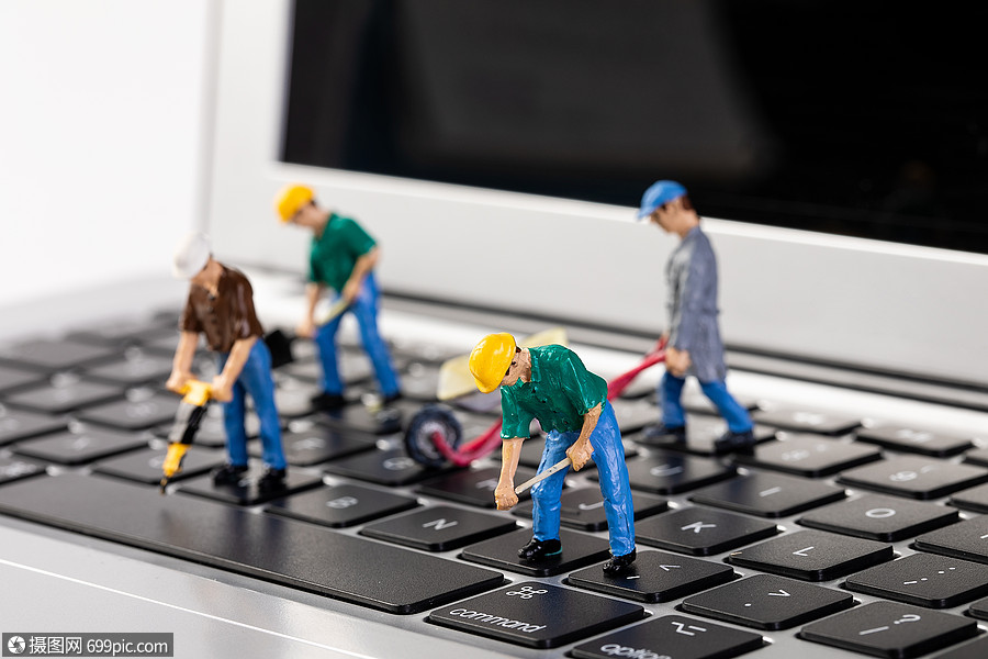 it民工劳累键盘图片