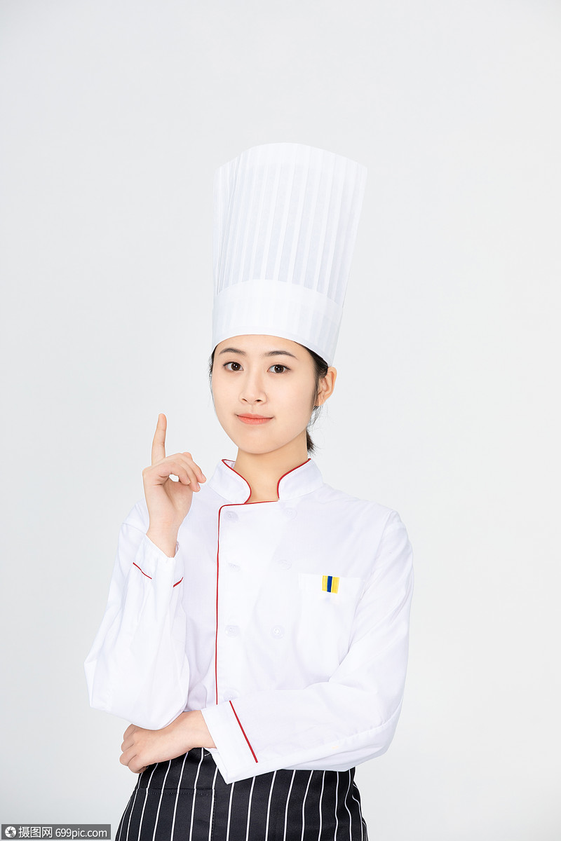 美女厨师主厨厨师服