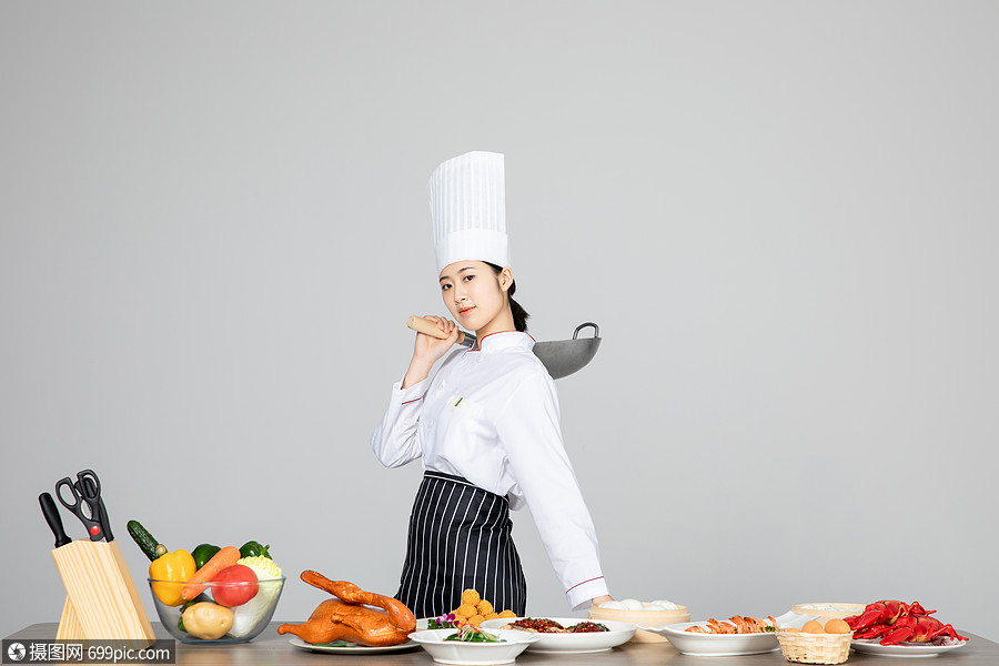 照片 人物情感 美女厨师.jpg
