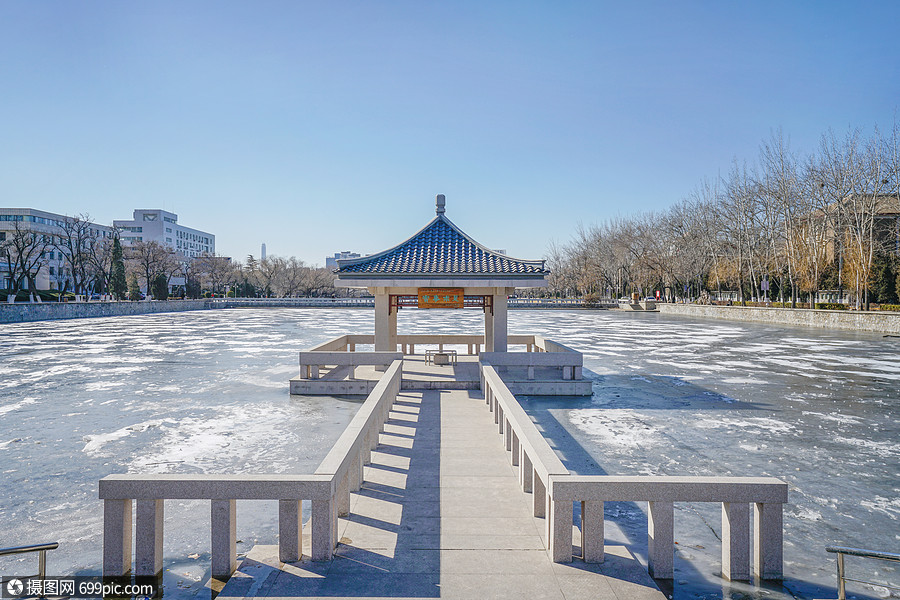 天津青年湖图片