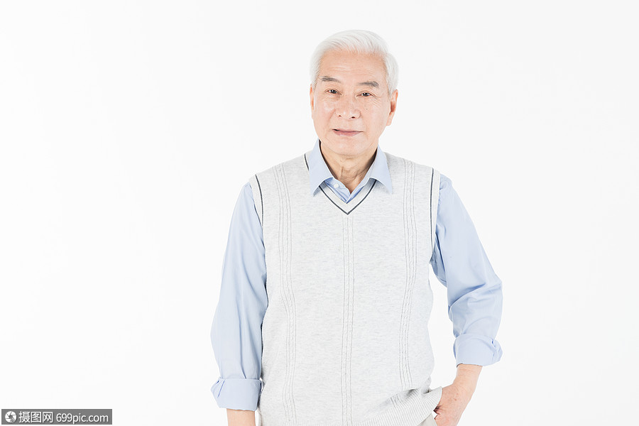 老年人老年男性人物