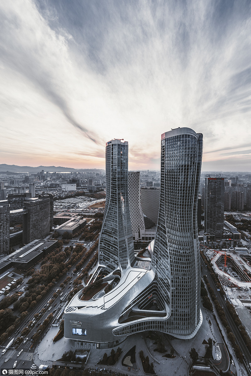 杭州cbd现代建筑