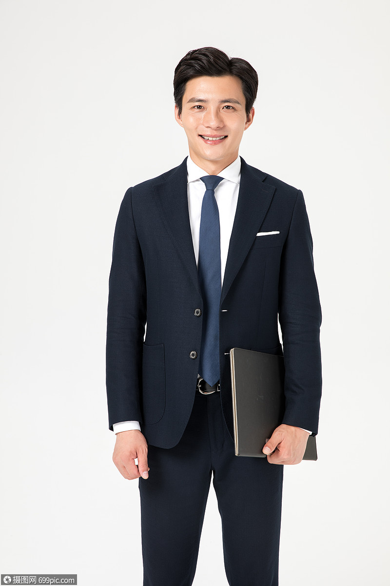 职场商务男性青年形象办公帅气