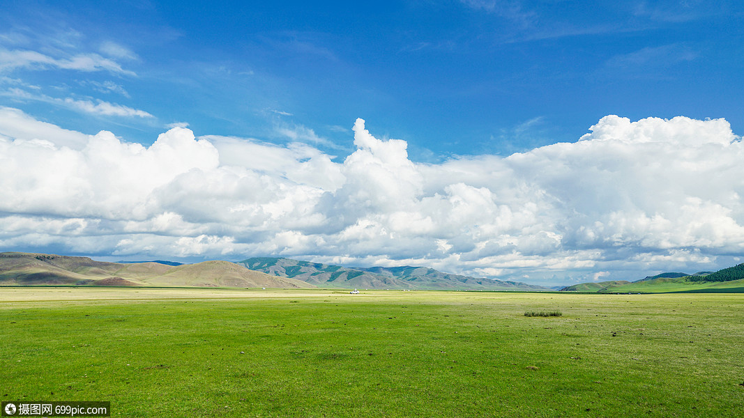 蒙古大草原外蒙牧区