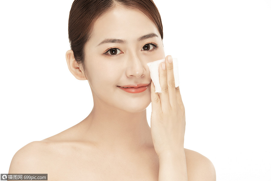 女性美容护肤中国人卸妆