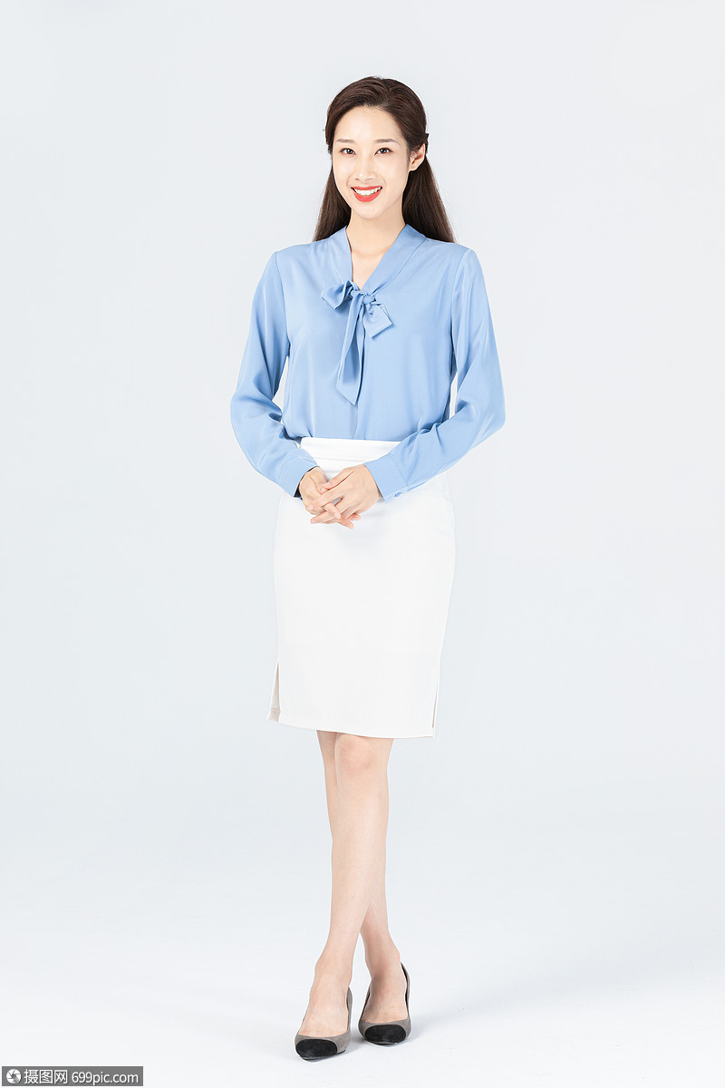 职业女性整体形象展示中国人人物