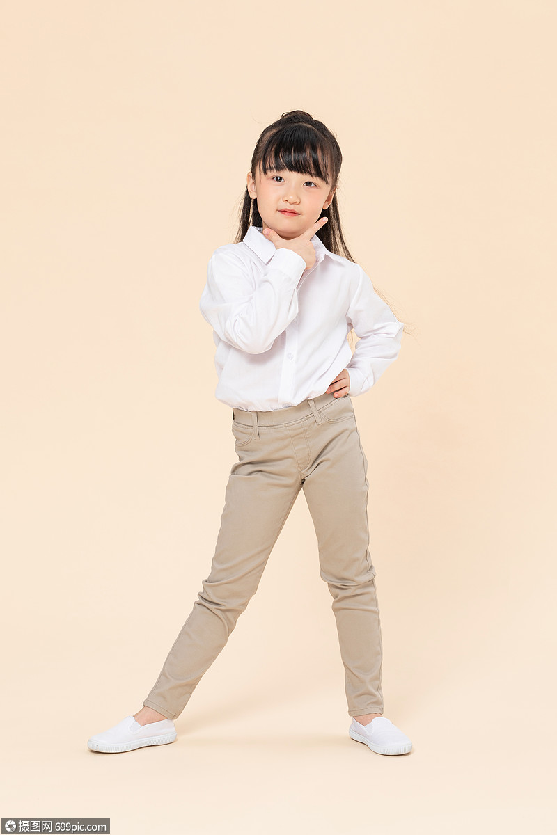 可爱小女孩形象儿童人物