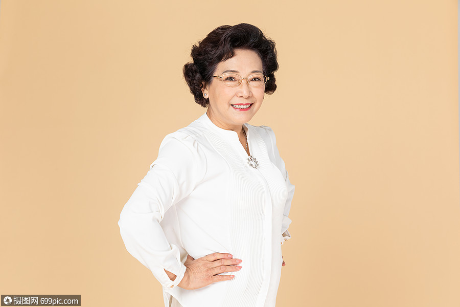 奶奶形象照肖像气质