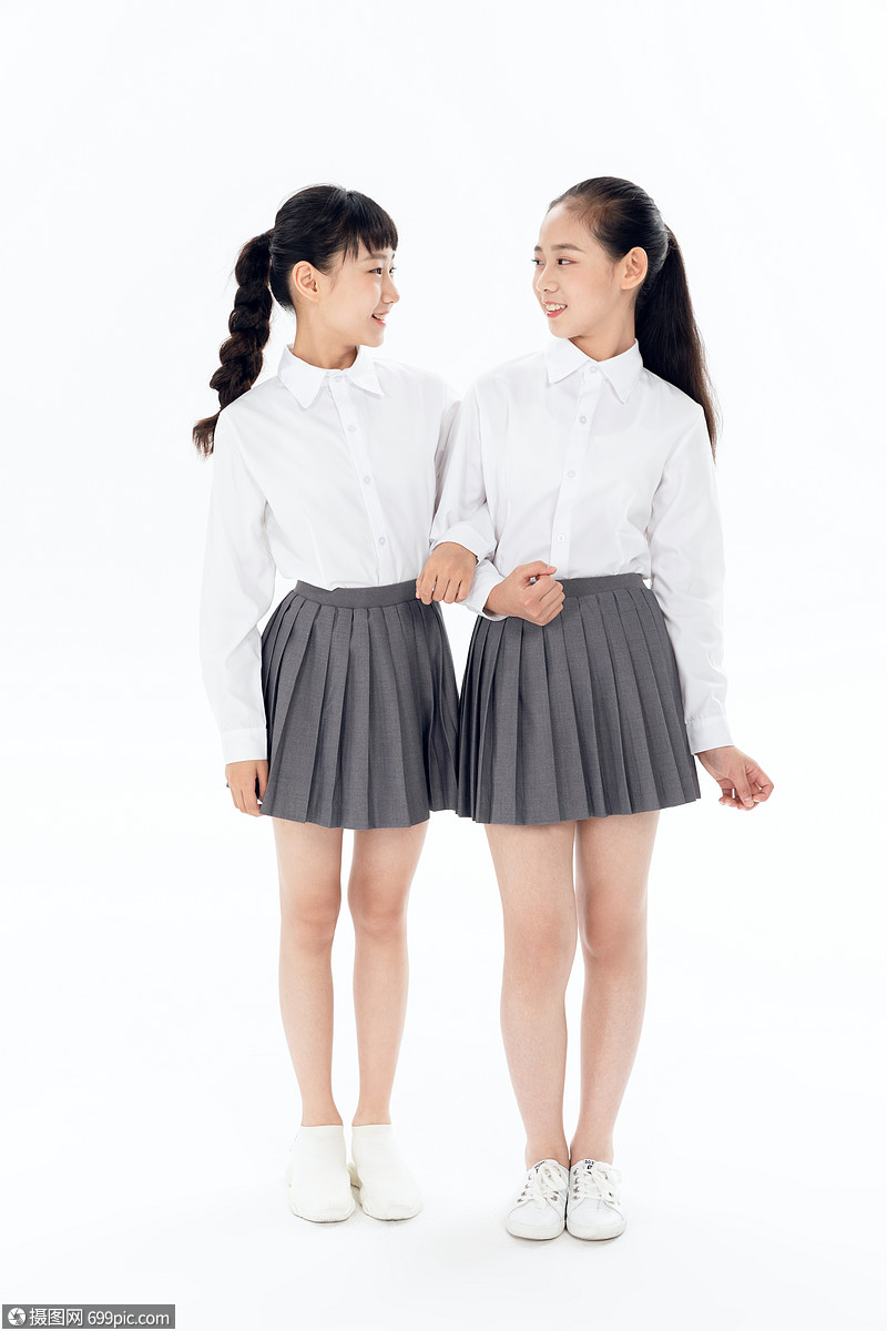 中学生好朋友快乐相伴闺蜜黄种人