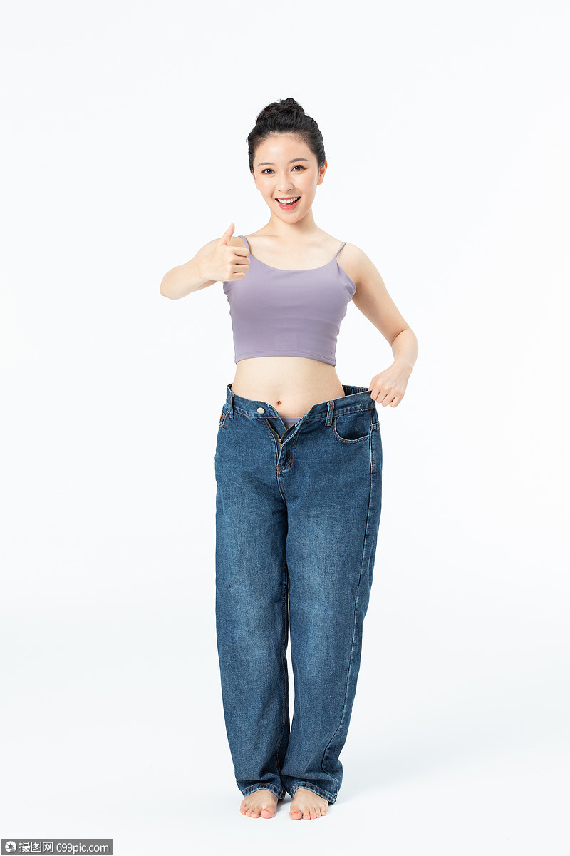 减肥瘦身黄种人模特