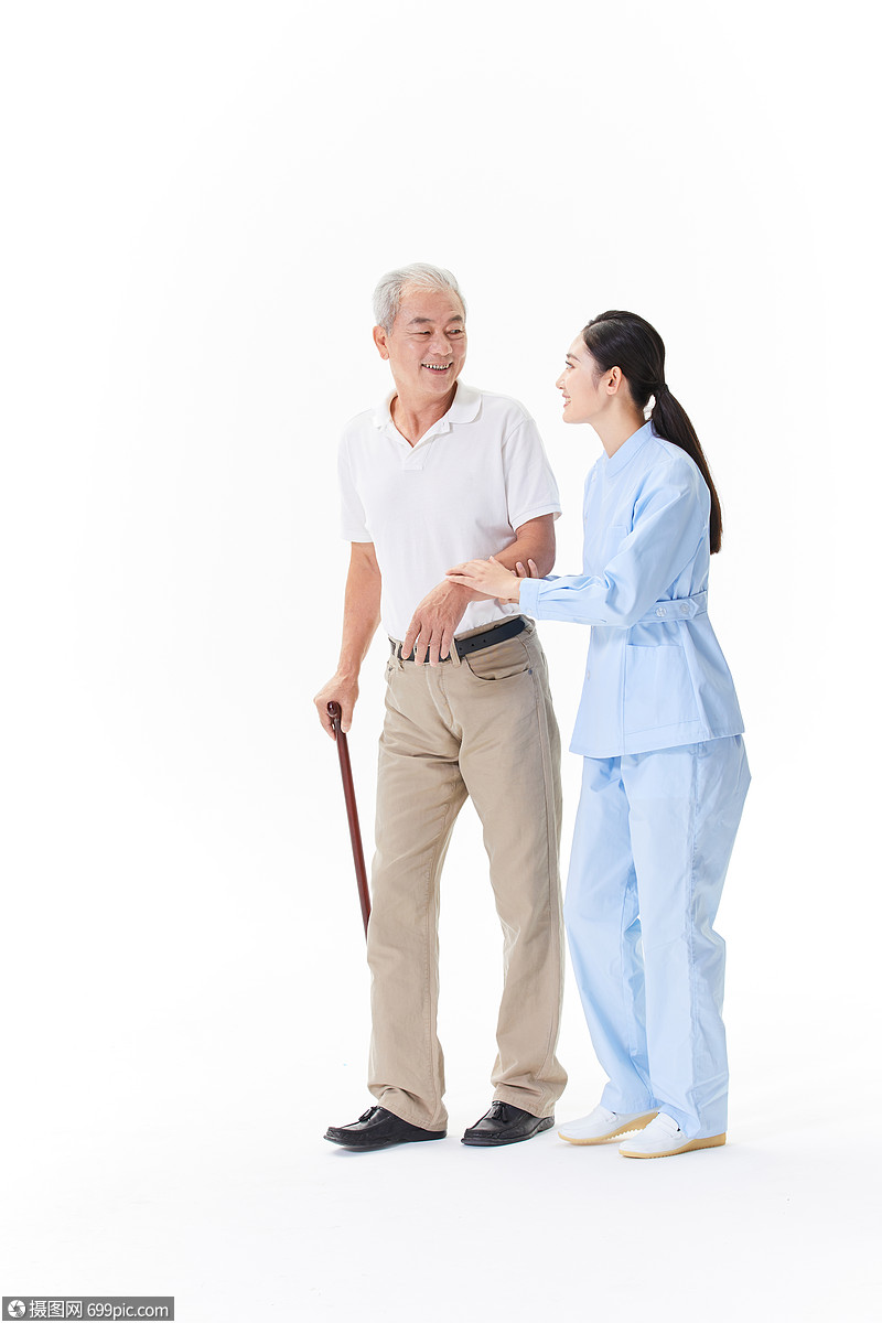 护工陪护老人走路专业中国人