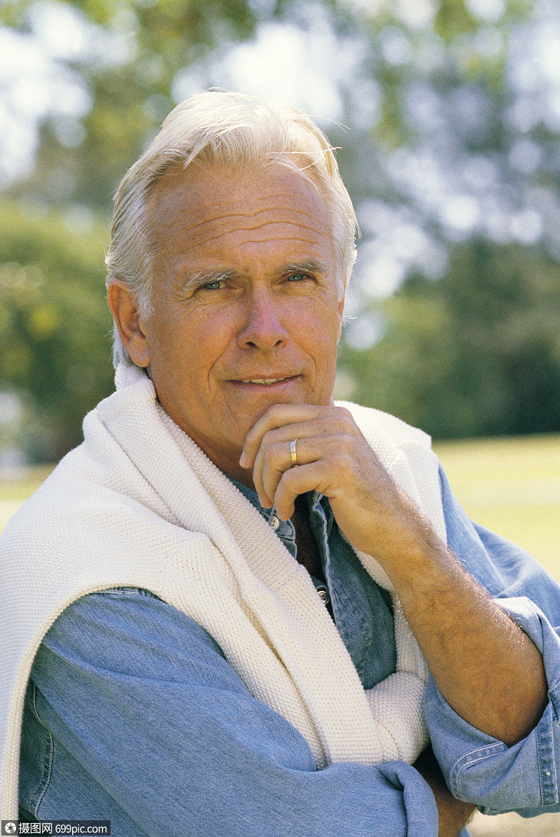 中老年白人男性