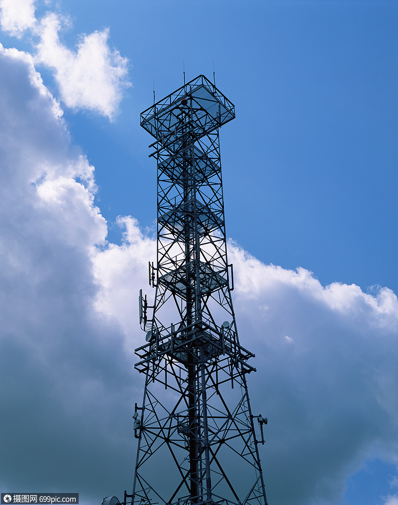 通信塔信号电信高清图片素材