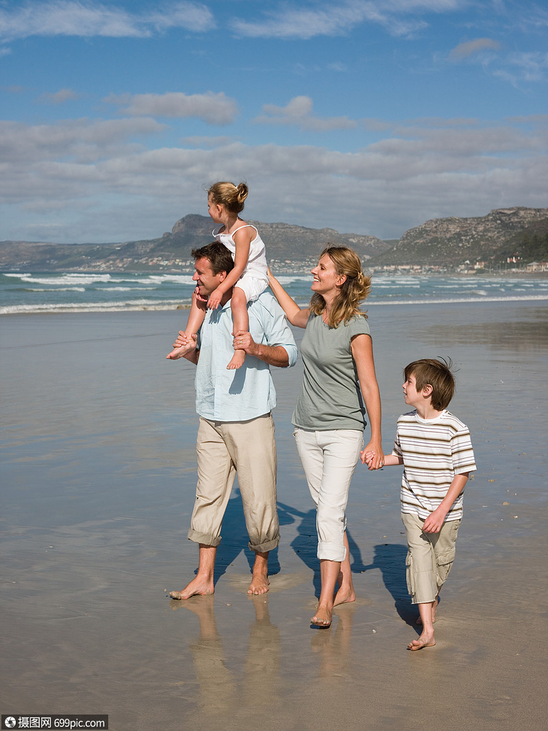 海边的家庭