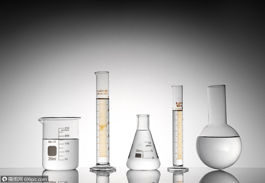 实验烧杯锥形瓶量筒烧瓶医学技术实验器材