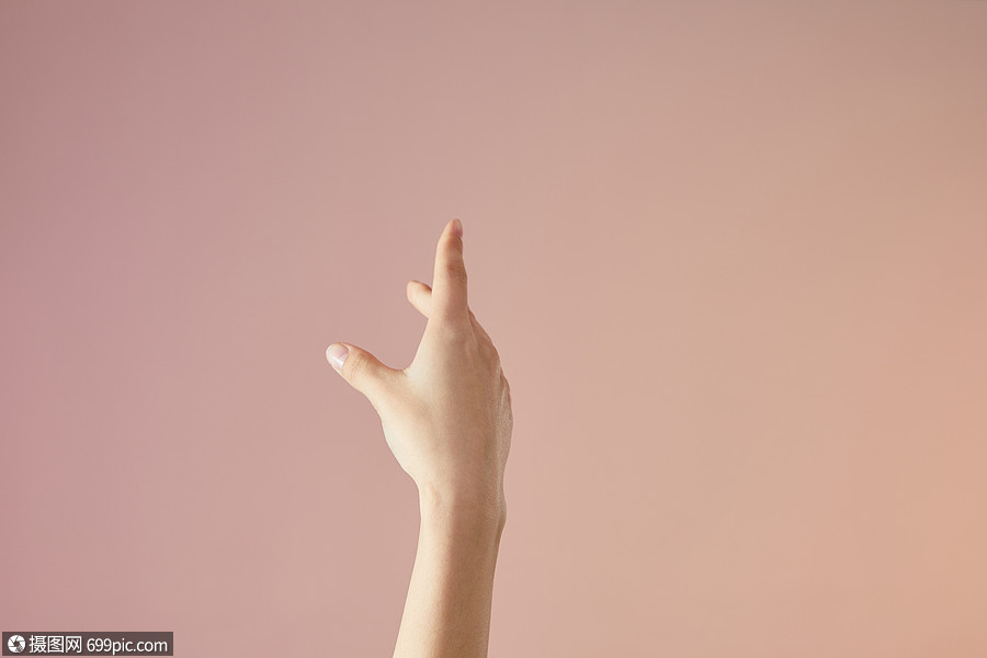 舞蹈手势动作特写