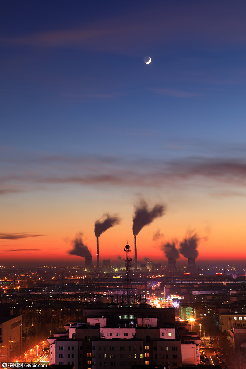 黑龙江省大庆市俯视图