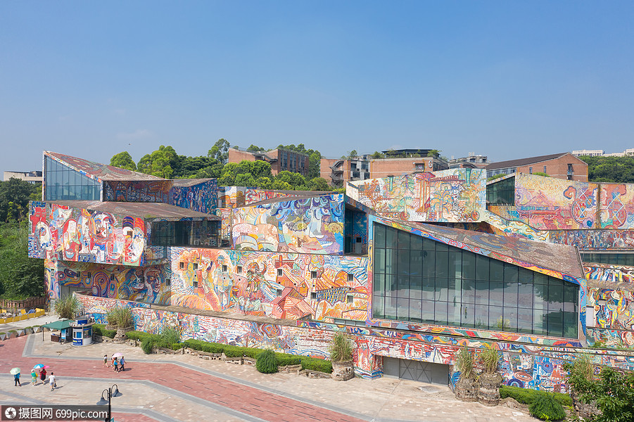 重庆四川美院涂鸦墙博物馆