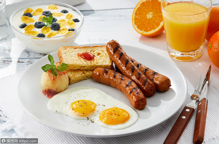 美式早餐