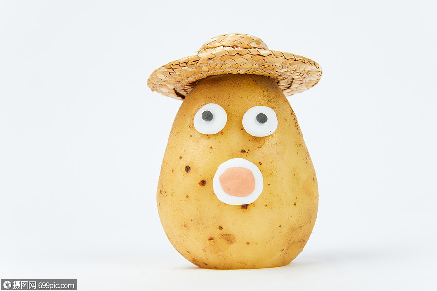 愚人节创意蔬菜土豆