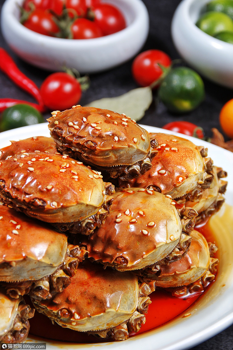 麻辣河蟹辣油河蟹辣卤河蟹