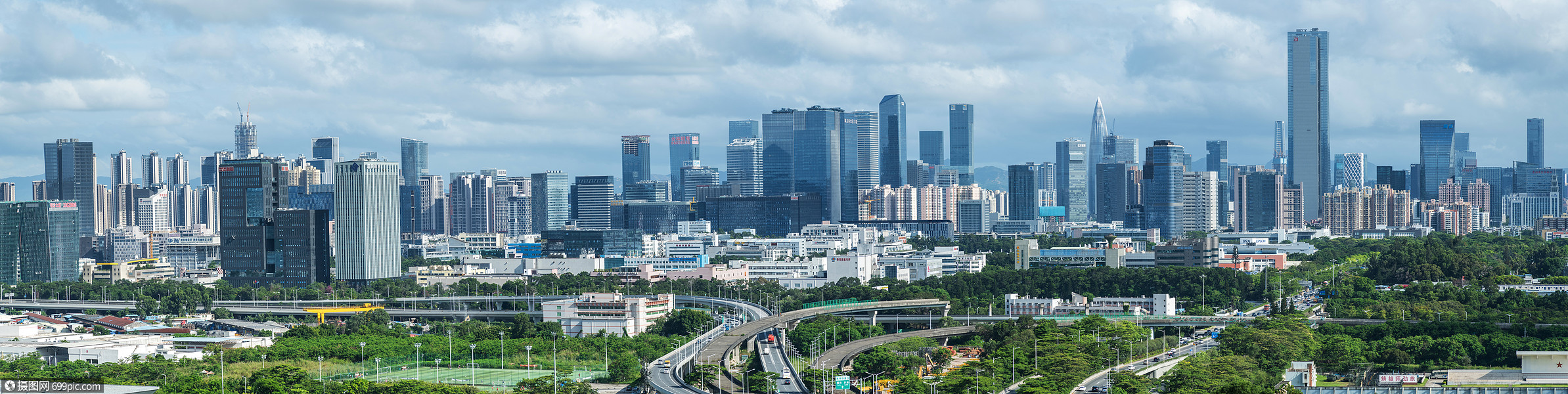深圳南山区建筑群