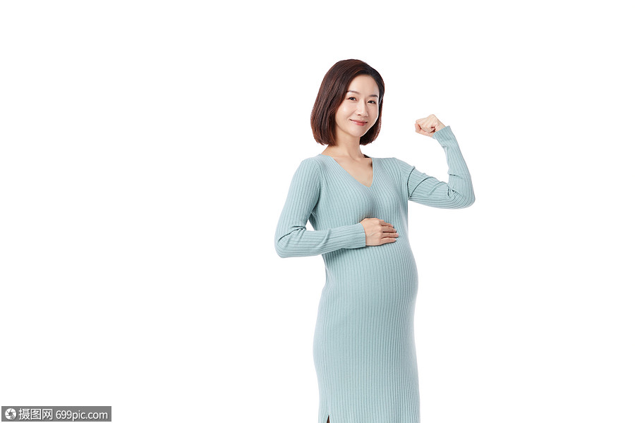 中年孕妇形象展示高龄产妇女性