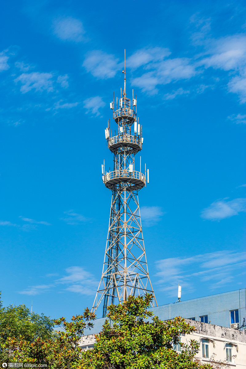 无线信号发射塔移动网络手机信号