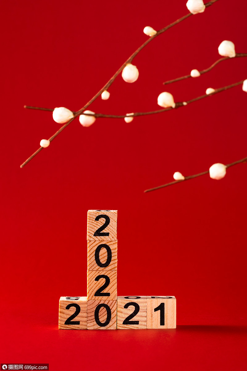 2021新年创意微距