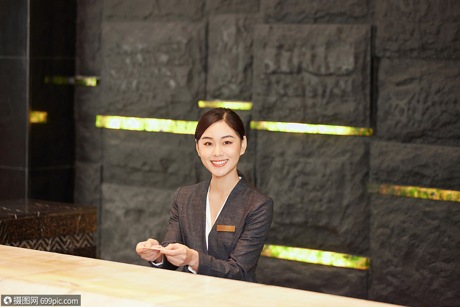 酒店前台服务工作岗位收银台