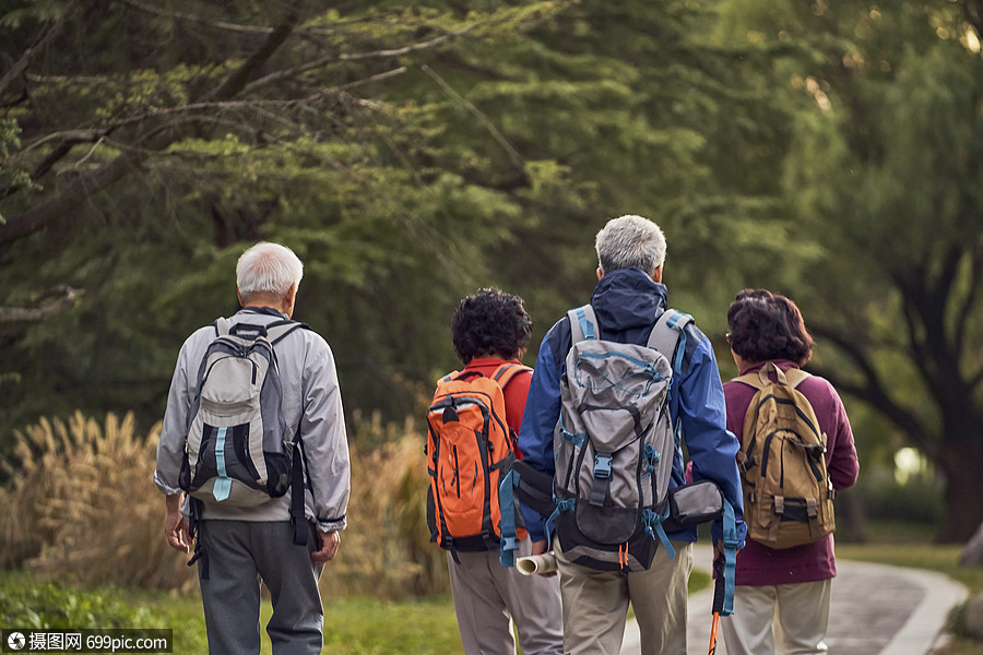 老年人户外游玩活动退休生活
