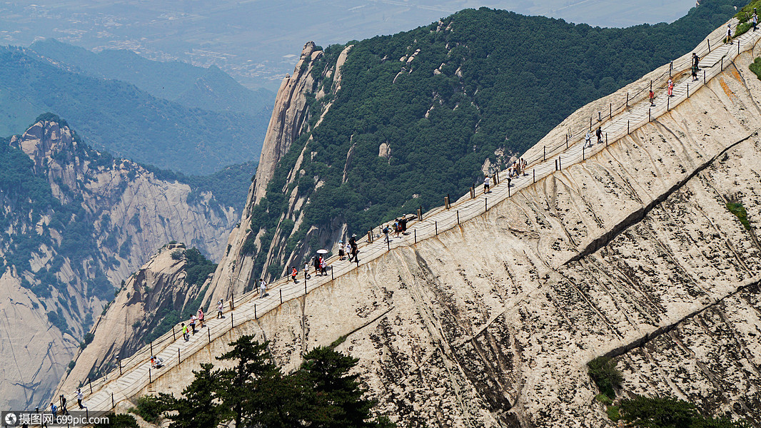 五嶽之西嶽陝西西安華山5a風景區旅遊